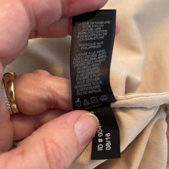 Express Black and Cream Lace Mini Dress Size 8 - Picture 7 of 13